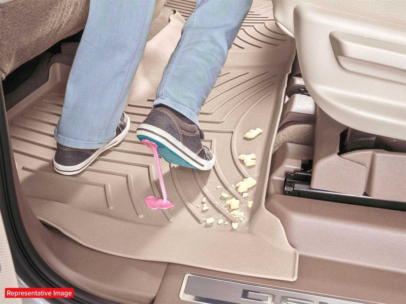 WeatherTech 25-26 Toyota 4Runner 2nd Row Rear FloorLiner HP - Grey