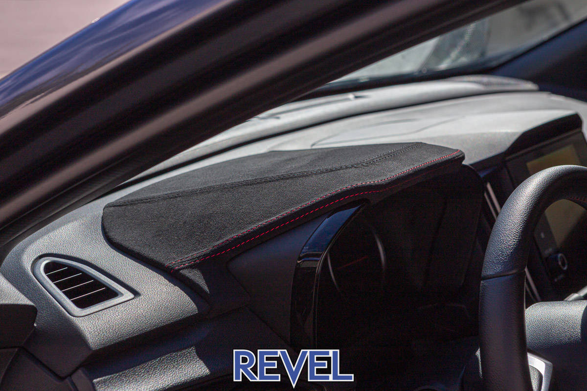Revel GT Dry Carbon Center Dash Cover with Alcantara Cover for 22+ Subaru WRX
