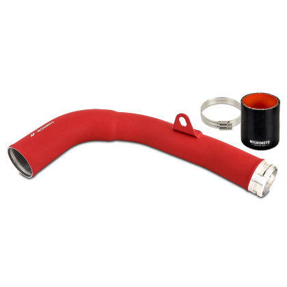 Mishimoto 2022+ Subaru WRX Charge Pipe - Wrinkle Red *OPEN BOX DISPLAY SALE*