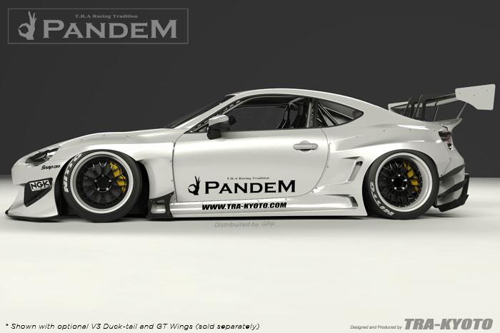 GReddy Scion FR-S Pandem Wide Body V3 Front Splitter