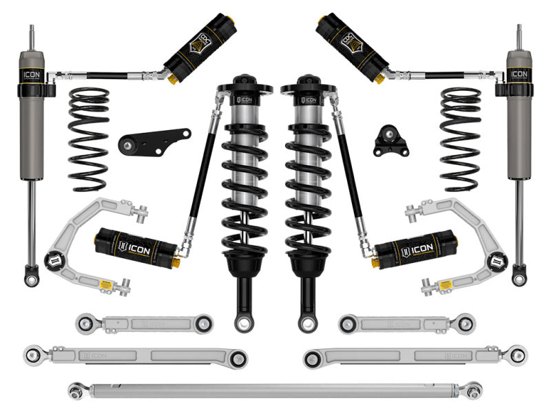 ICON 2024+ Toyota Tacoma 1.25in-3in Stage 11 Suspension System Billet