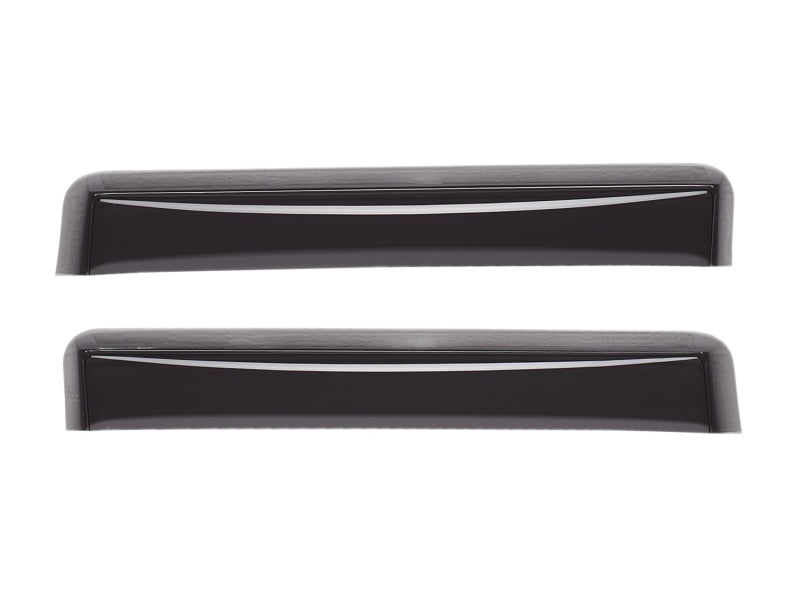 WeatherTech 16-17 Subaru CrossTrek Rear Rear Side Window Deflectors-Dark Tint