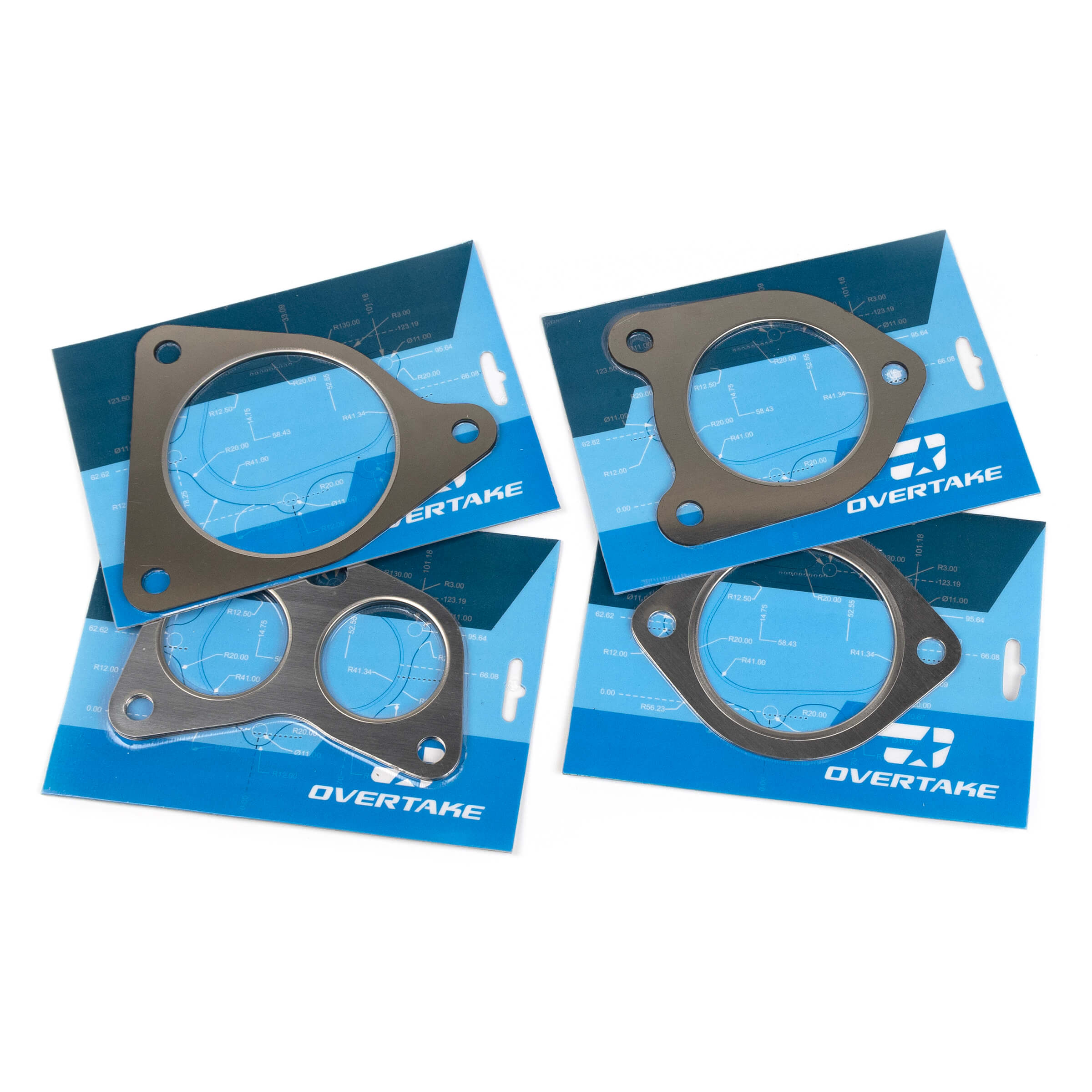 Overtake Exhaust Gasket Set - Subaru 2022+ WRX FA24