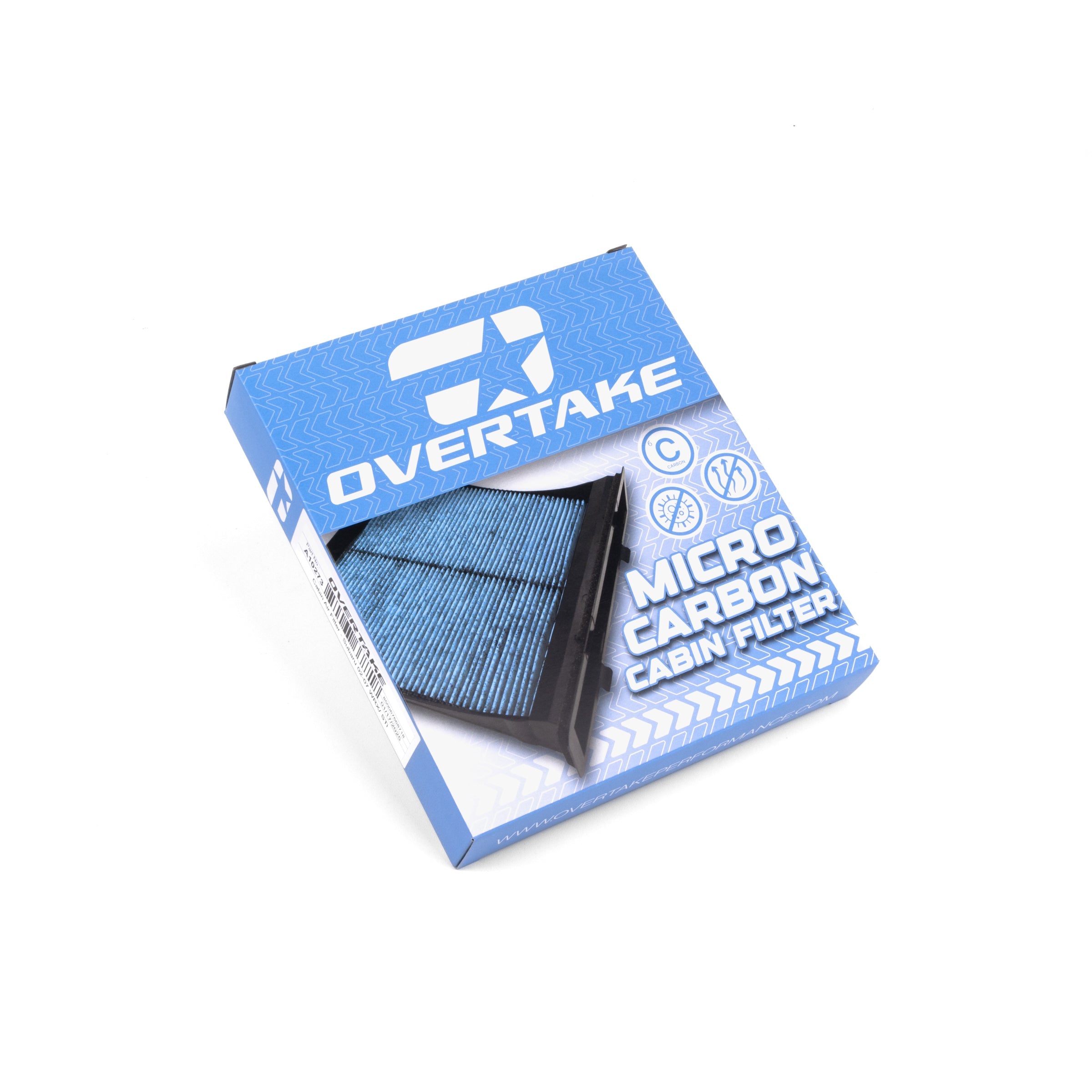 Overtake Micro Carbon Cabin Air Filter - Subaru 02-07 WRX/ STi