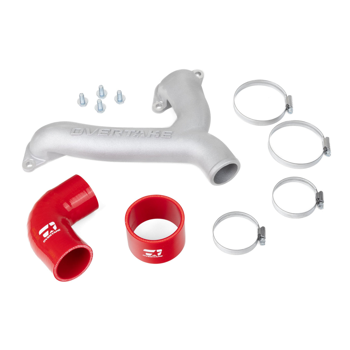 OVERTAKE Top Mount Intercooler Y-Pipe Kit - Subaru 2004-2021 STI, 2002-2007 WRX, 2004-2008 Forester XT