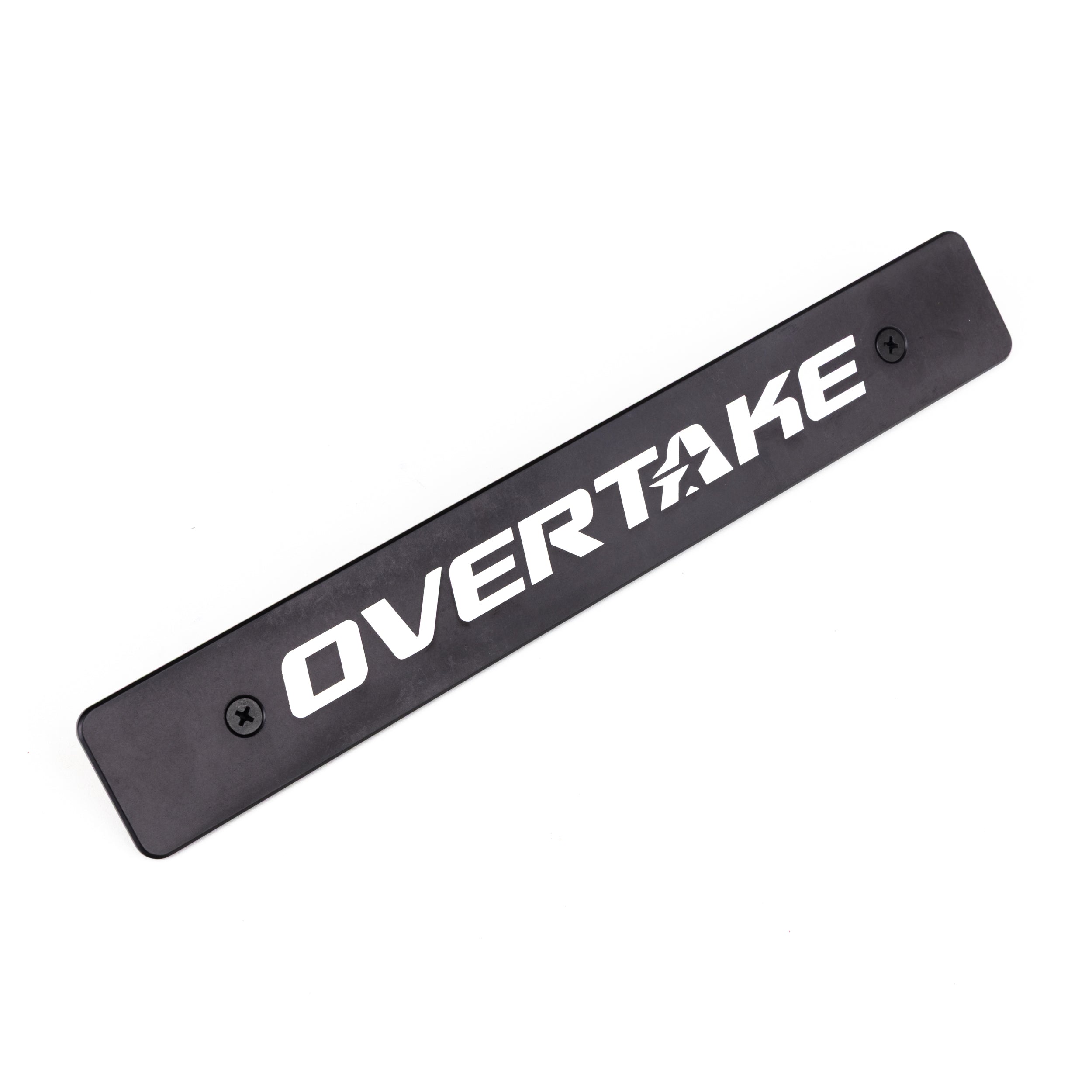 Overtake Front License Plate Delete - Subaru 2015-21 WRX/STI