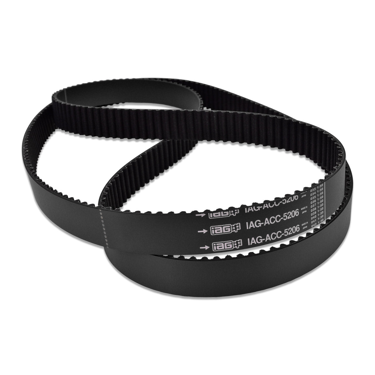 IAG Black Racing Timing Belt For 2002-14 Subaru WRX 04-21 STI 04-13 FXT 05-12 LGT