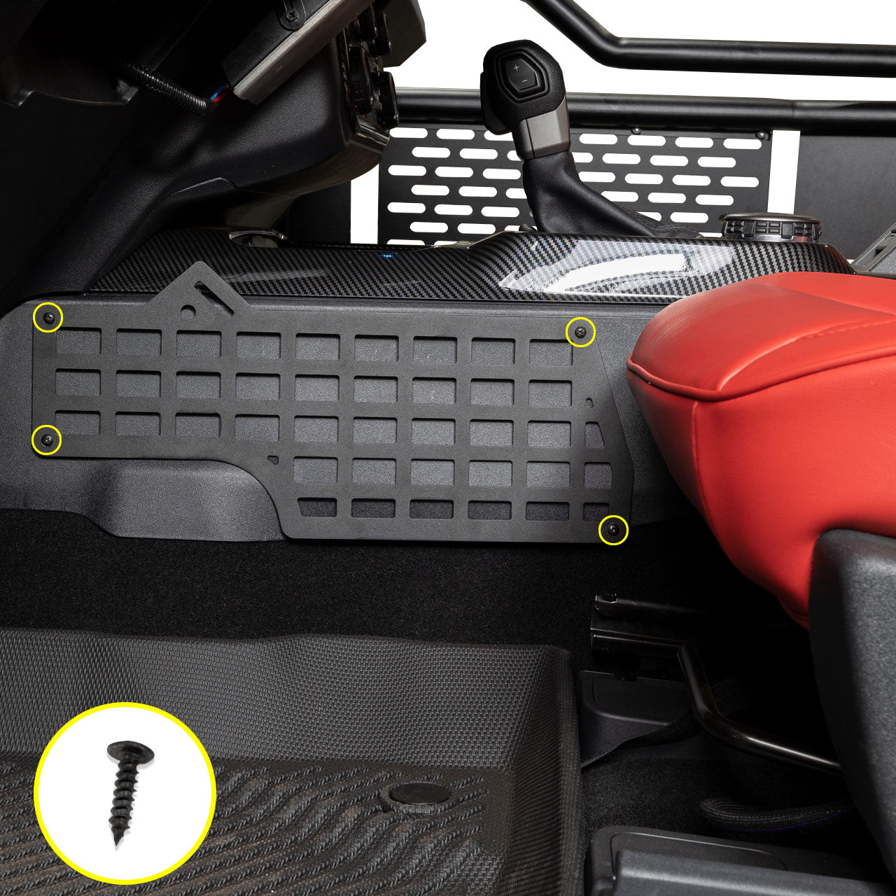 IAG I-Line Molle Panel Kit Driver Side Automatic 2021+ Ford Bronco