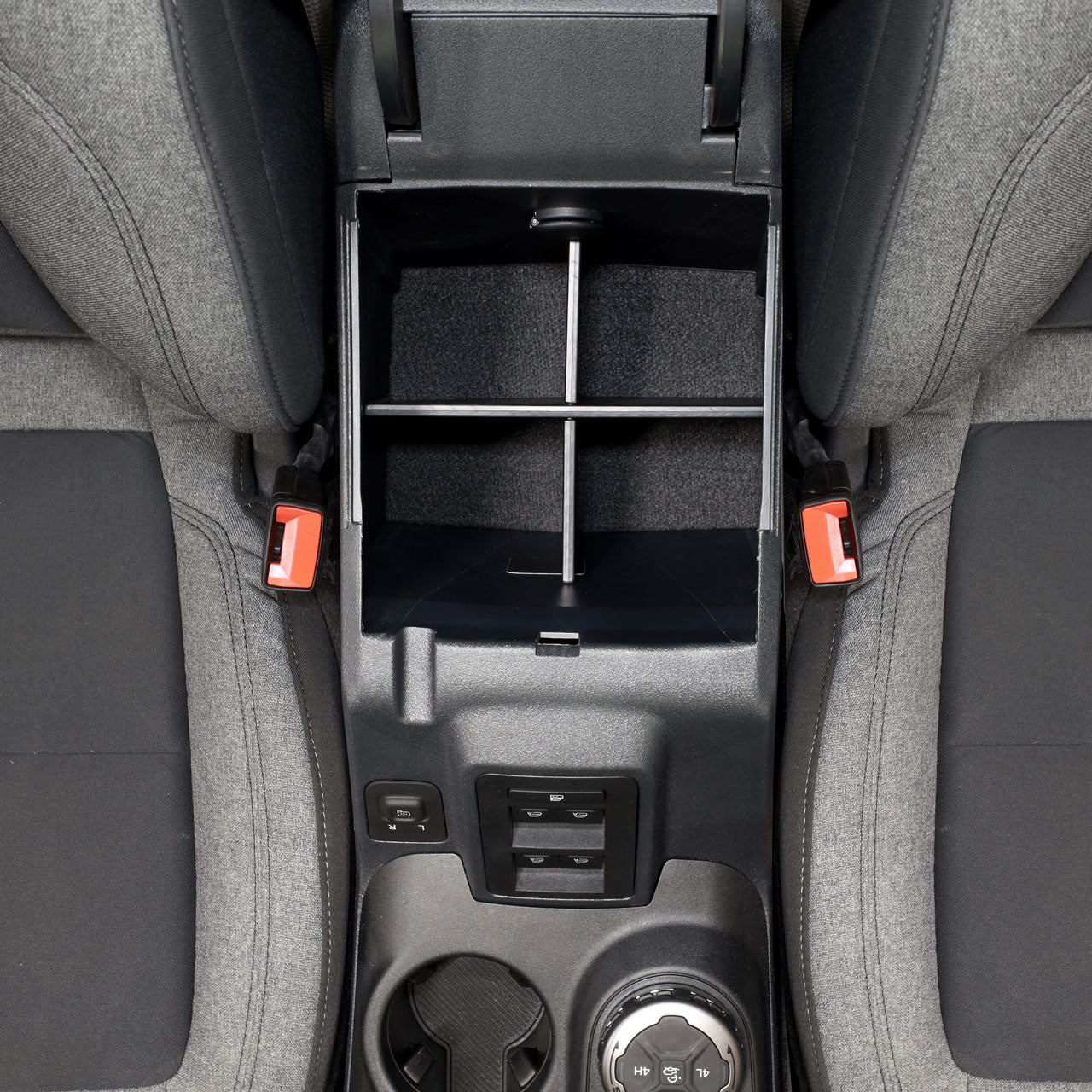 IAG I-Line Armrest Console Partition Divider For 2021-24 Ford Bronco