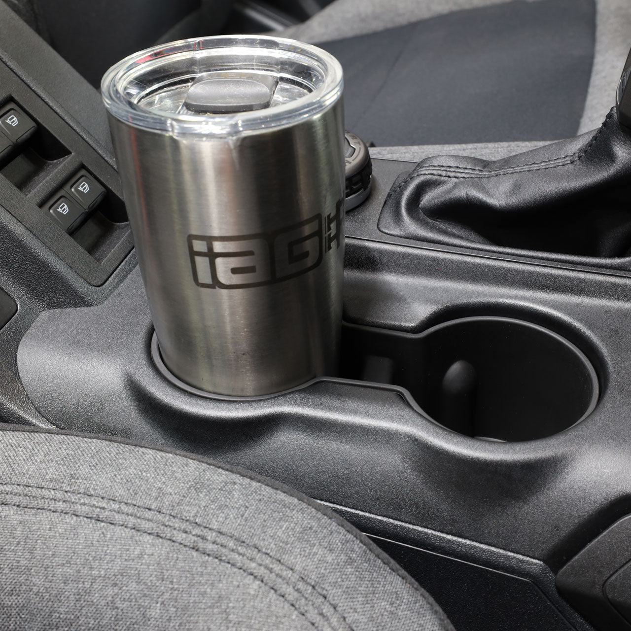 IAG I-Line TPE Cup Holder Insert For 2021+ Ford Bronco