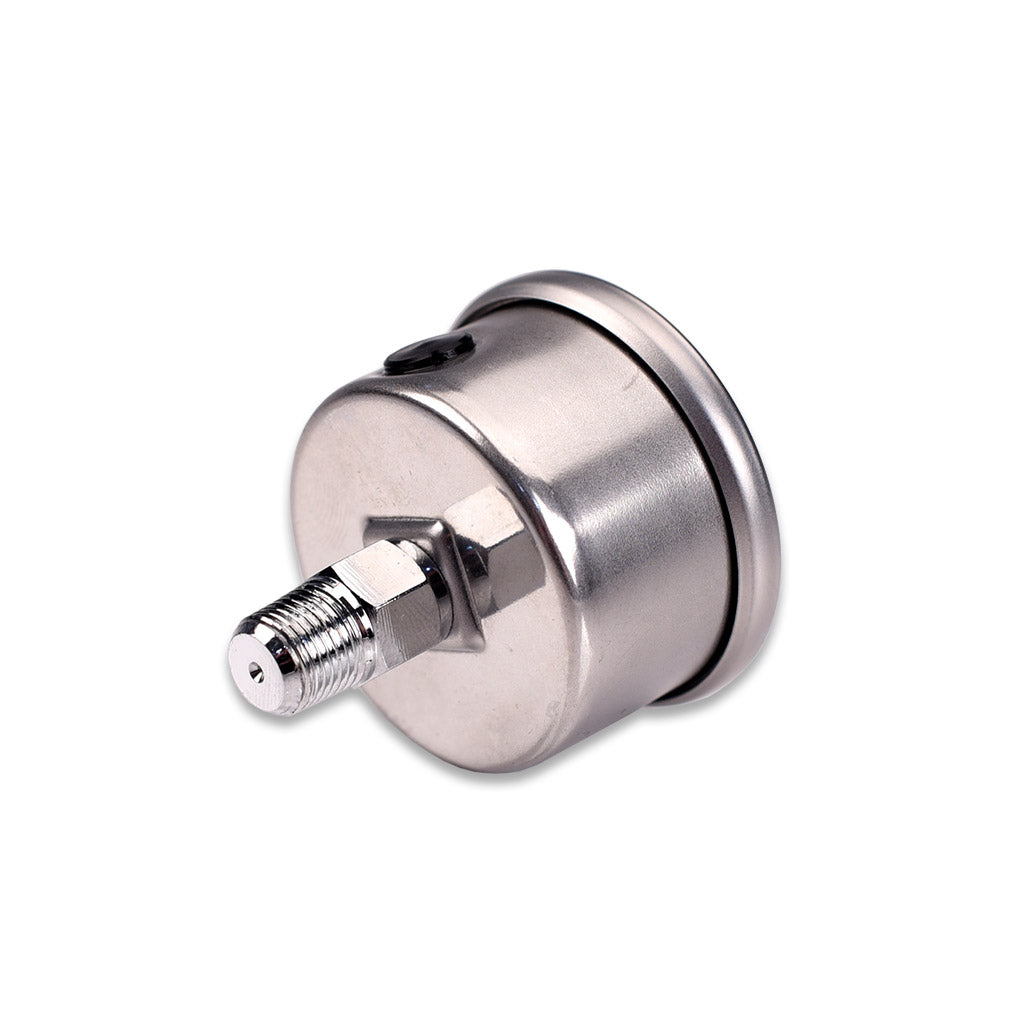 IAG Performance 0-100 PSI Liquid Filled Fuel Pressure Gauge (Black Face).