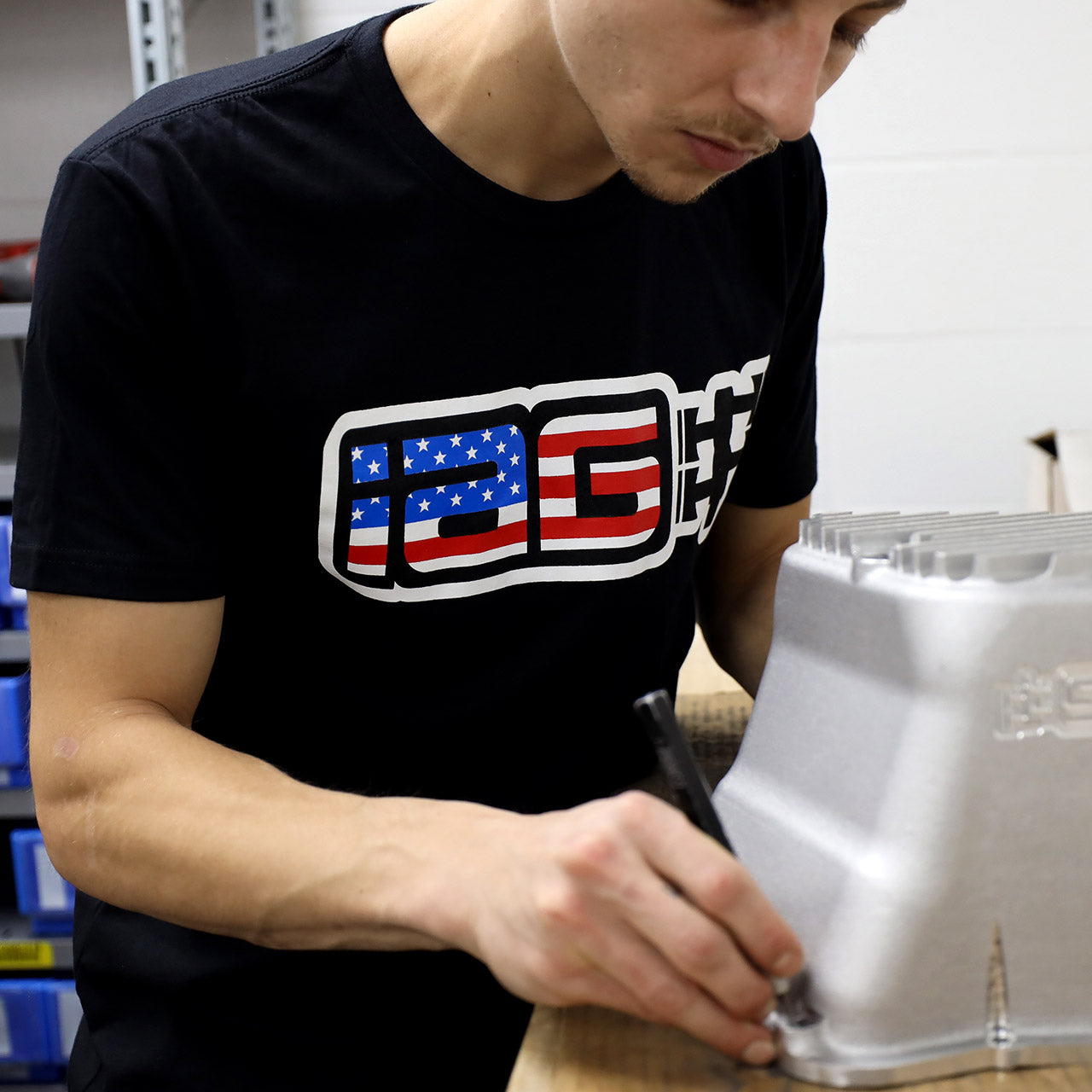 IAG USA Boxer Logo T-Shirt - Extra Load