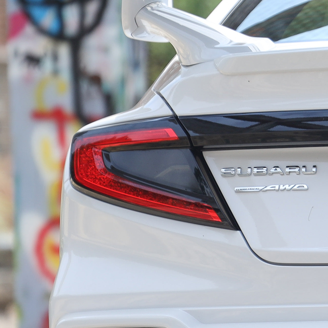 IAG Rockblocker Smoked Tail Light Film Kit For 2022 Subaru WRX