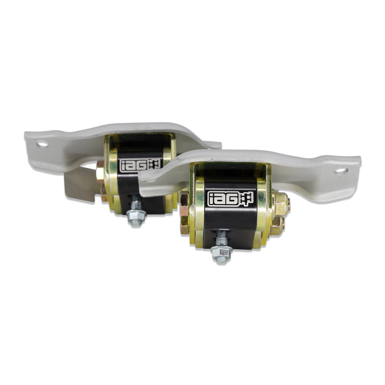 IAG Race Series FA Engine Mount Set Solid W/Brackets 15-21 WRX