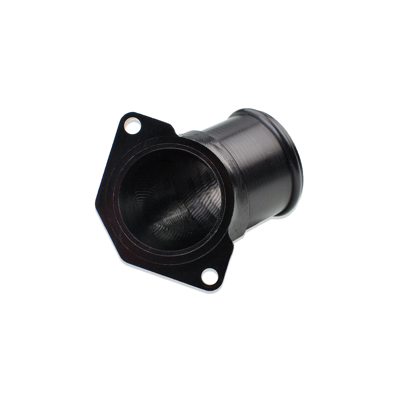 IAG Replacement Blow Off Valve Elbow For 2002-07 WRX 2004-21 STI (Black Finish).