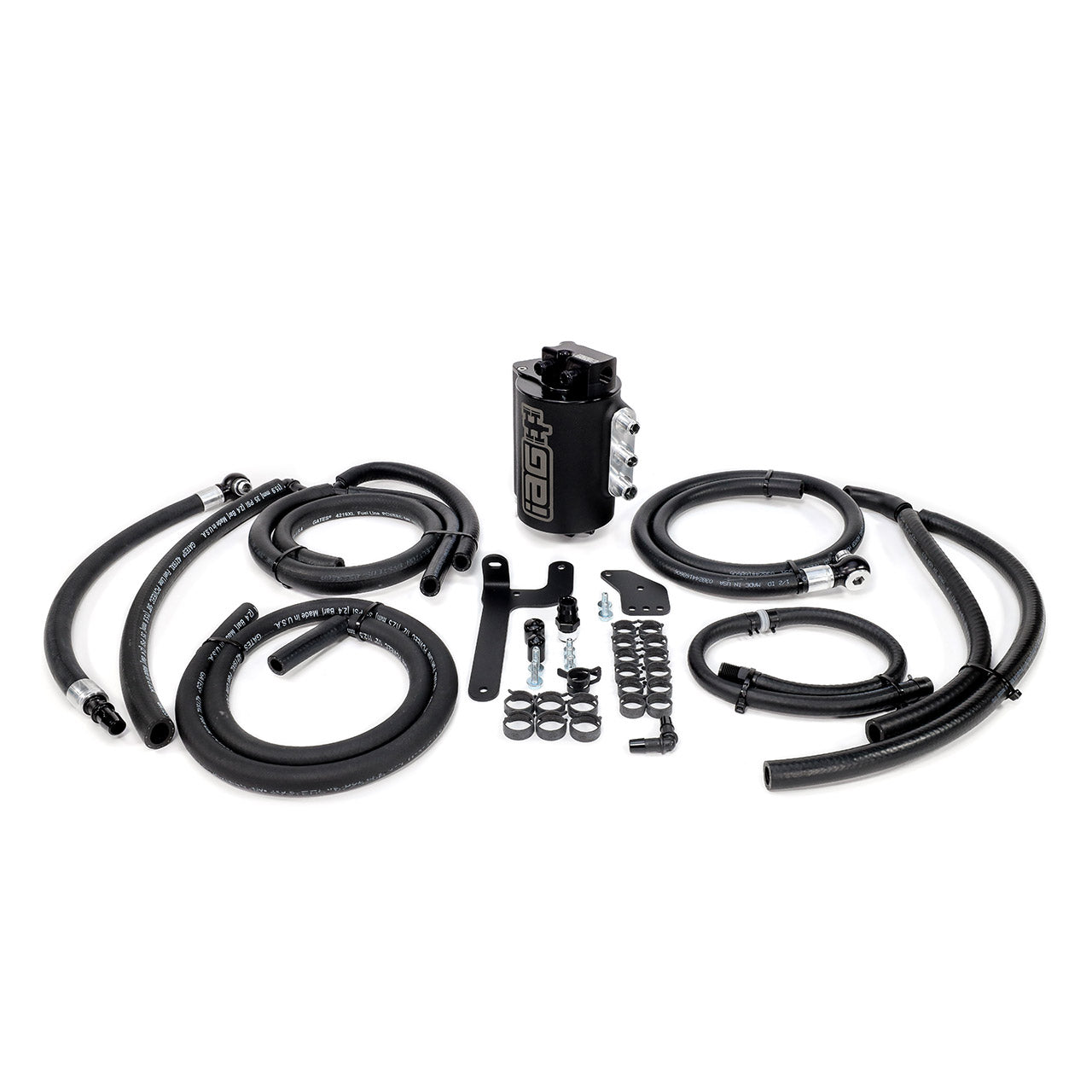 IAG V3 Street Series Air / Oil Separator (AOS) For 2015-21 Subaru WRX - Black Finish