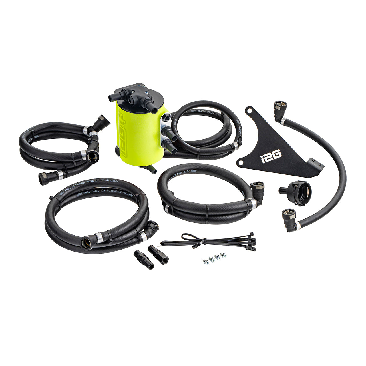 IAG Air Oil Separator AOS For 2022-24 WRX Neon Yellow