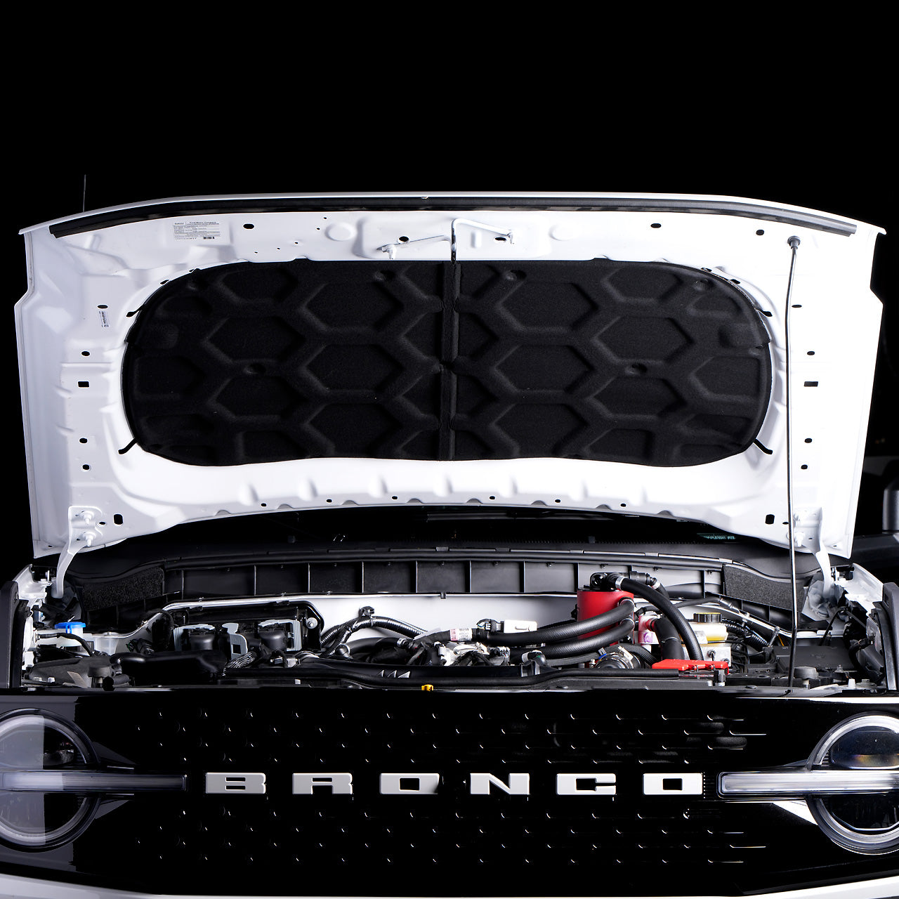 IAG Air Oil Separator AOS For 2021+ 2.7L Ford Bronco Red