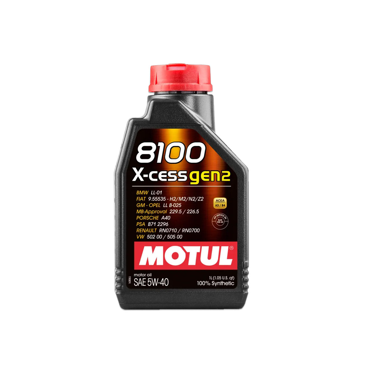 IAG MOTUL 6L 5W40 8100 X-CESS (Built Engine) Oil Change Package Fits 02-14 WRX 04-21 STI 05-09 LGT 04-13 FXT