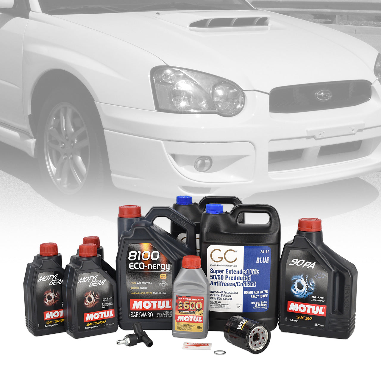 IAG 30K/90K OE Engine Service Package For 2004-07 Subaru WRX
