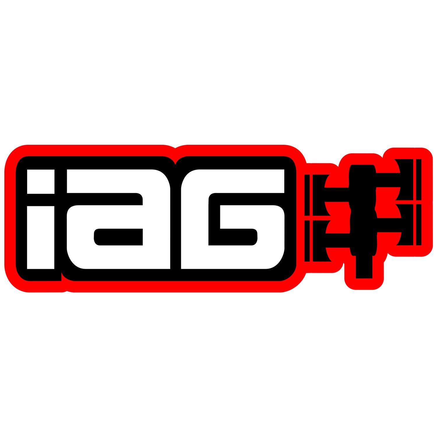 IAG Stealth Mount Tag Delete For 2008-14 Subaru WRX And STI (Blue Finish).