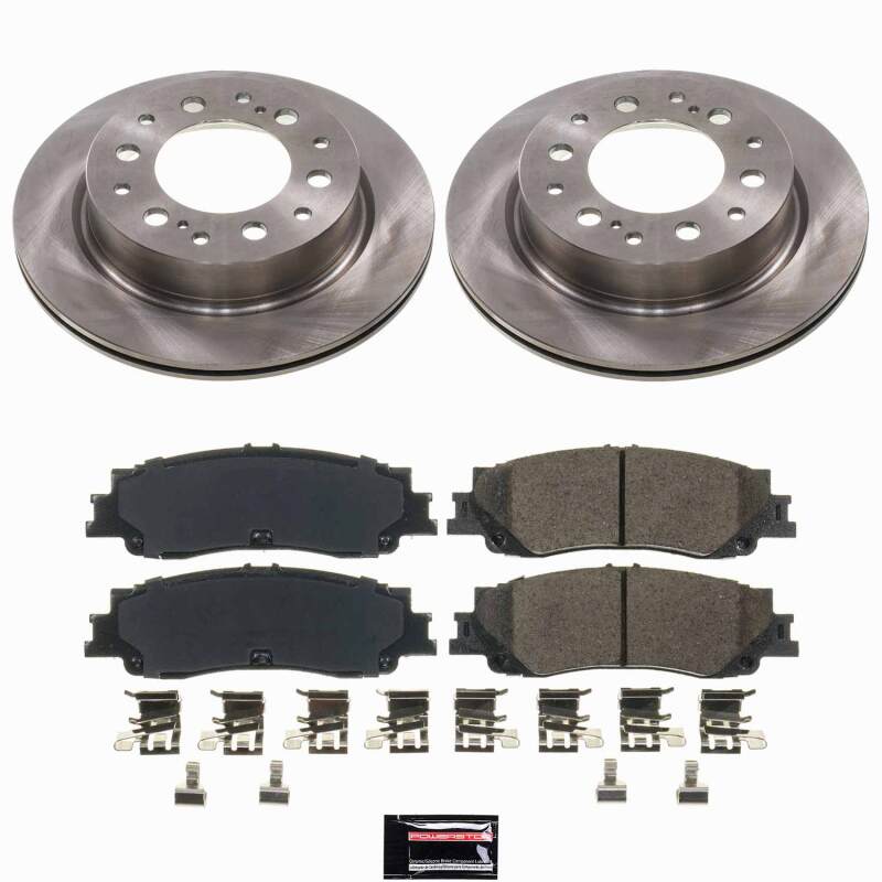 Power Stop 24-25 Toyota Tacoma Rear Autospecialty Brake Kit
