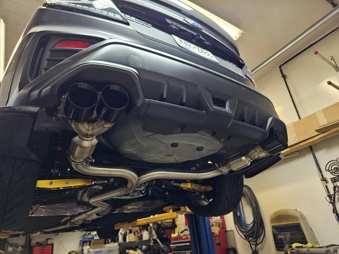 Rae-Motorsports 3" Dual Exit Quad Tip Catback 2022+ WRX *IN STOCK!*