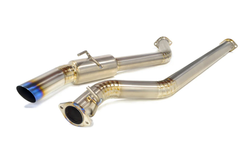 STM Single Exit Cat-Back Exhaust for 2022+ WRX - Titanium *BLACK FRIDAY SALE!*