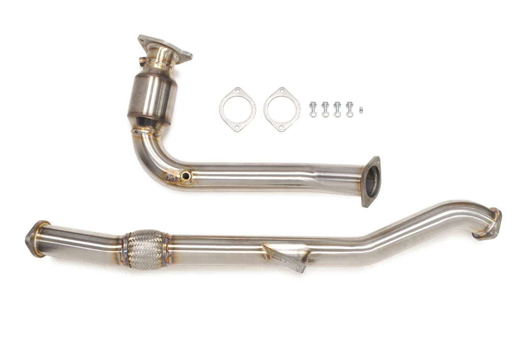 トップス sxun STM Catted Downpipe / J-Pipe for 2022+ WRX