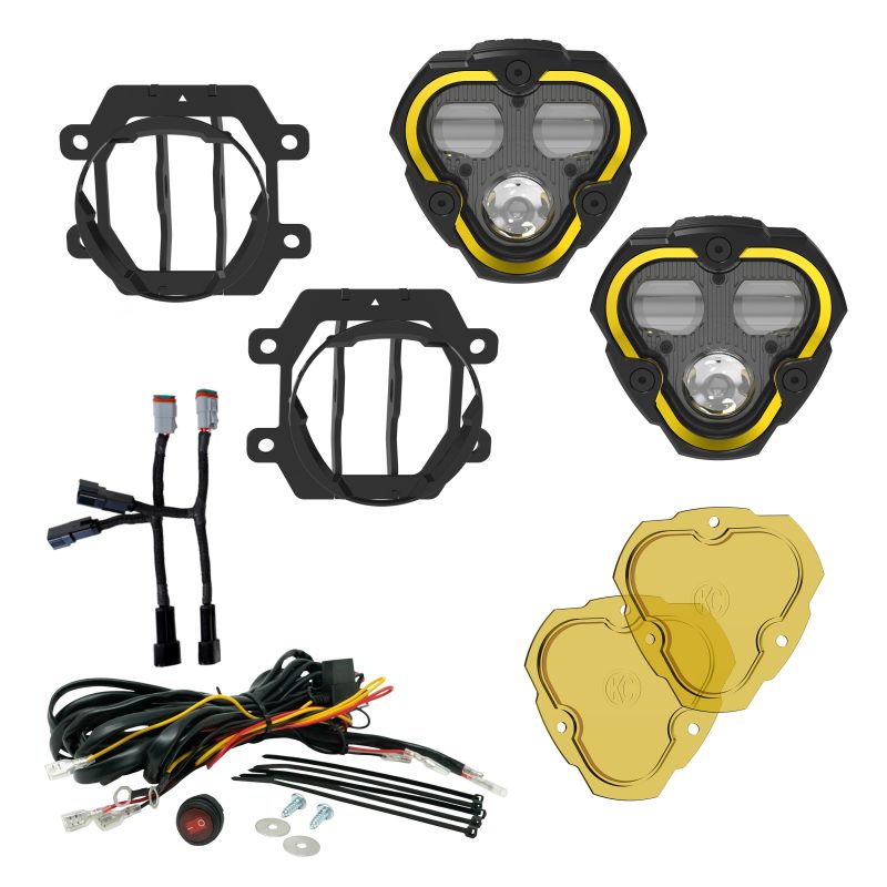 KC HiLiTES FLEX ERA 3 Dual Mode SAE Fog Lights - 2-Light Master