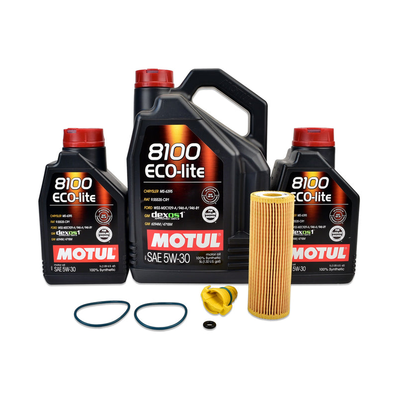 IAG MOTUL 5W30 Engine Oil Change Package For 2021+ 2.7L EcoBoost Ford Bronco