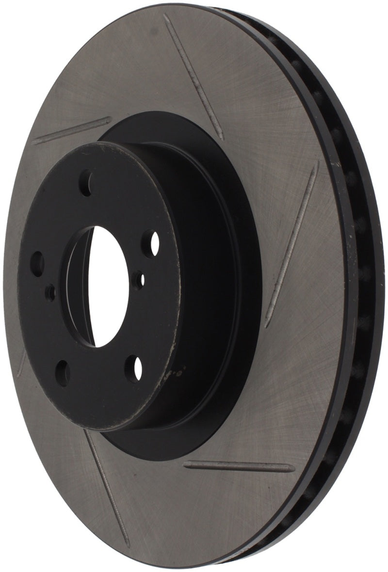 StopTech Power Slot 00-05 Legacy / 7/98-08 Impreza Front Left SportStop Slotted Rotor