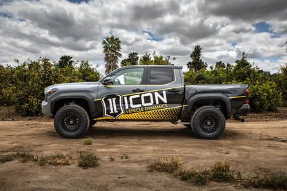 ICON 2024+ Toyota Tacoma 1.25in-3in Stage 7 Suspension System Tubular w/ Triple Rate Spring