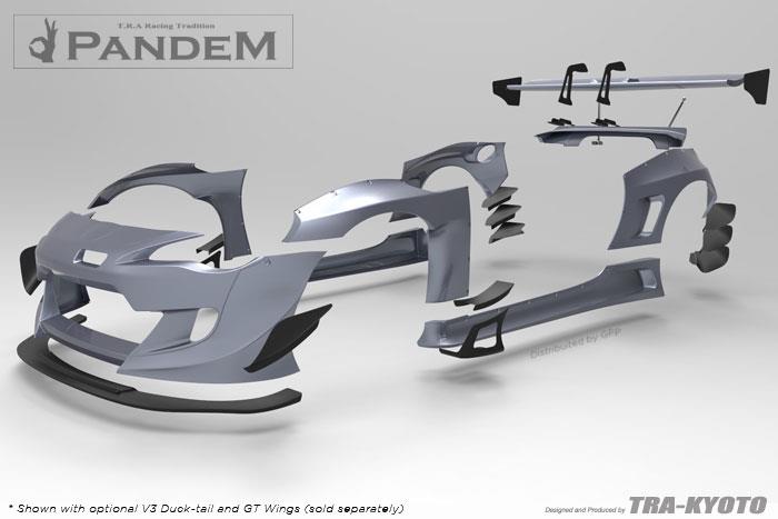 GReddy Pandem R.B. Scion FR-S V3 GT Wing