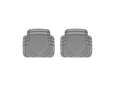 WeatherTech 99 BMW M3 Convertible Rear Rubber Mats - Grey