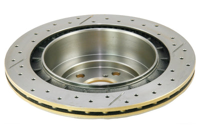 DBA 06-07 WRX / 05-08 LGT Rear Drilled & Slotted Street Series Rotor