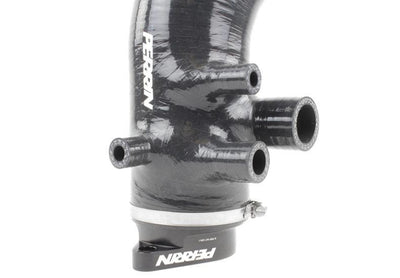 PERRIN 15-21 Subaru WRX / 14-18 Forester XT Turbo Inlet Hose 3in. w/ Turbo Adapter Flange - Black