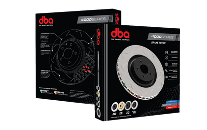 DBA 03-13 Subaru WRX (w/STI Calipers & 170mm Handbrake) Rear 4000 Series Plain Rotor