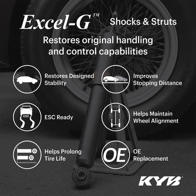 KYB 13-14 Subaru Legacy AWD Excel-G Gas Strut - Front Left