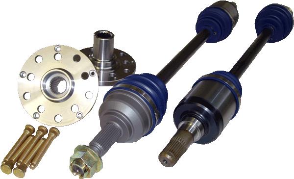 DSS Subaru 2002-2007 Impreza WRX (GD) 900HP Rear Axle/Hub kit (R160 Differential) SU45