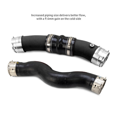Mishimoto 2024+ Toyota Tacoma Intercooler Pipe Kit - Black