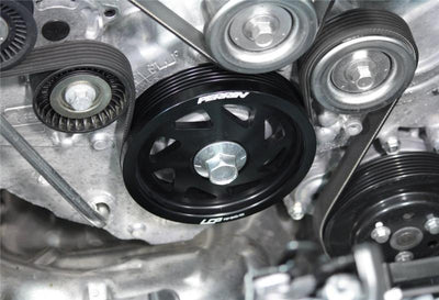 PERRIN 15-18 Subaru WRX / 13-20 BRZ / 14-18 FXT / 13-16 Crosstrek Lightened Crank Pulley - Black