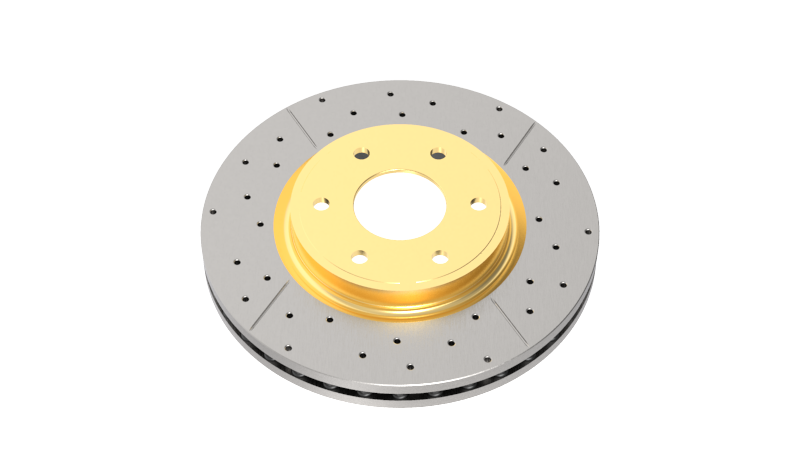 DBA 12+ Subaru/Scion BRZ/FR-S (AU Spec) 10 Lug Slot Rear Drilled & Slotted Street Series Rotors