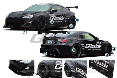 GReddy 13+ Scion FR-S Full Greddy X Rocket Bunny 86 Wide Body Aero Kit w/ GT Wing