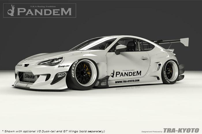 GReddy Pandem V3 Aero / Toyota 86 / Scion FR-S / Subaru BRZ Aero Kit without Wings
