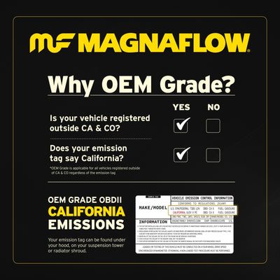 MagnaFlow 19-22 Subaru Ascent 2.4L OEM Grade Federal / EPA Compliant Manifold Catalytic Converter