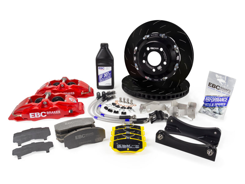 EBC Racing 12-21 Subaru BRZ/Toyota GT86 Blue Apollo-4 Calipers