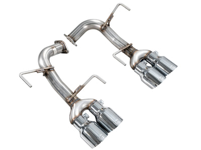 AWE Tuning 22-25 Subaru VB WRX Track Edition Axle-Back Exhaust - Chrome Silver Tips