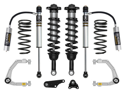 ICON 2024+ Toyota Tacoma 1.25in-3in Stage 3 Suspension System Billet w/ Triple Rate Spring