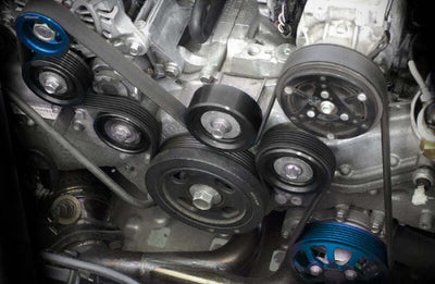 GReddy Aluminum 2 Piece Billet Pulley Kit FRS 13-16
